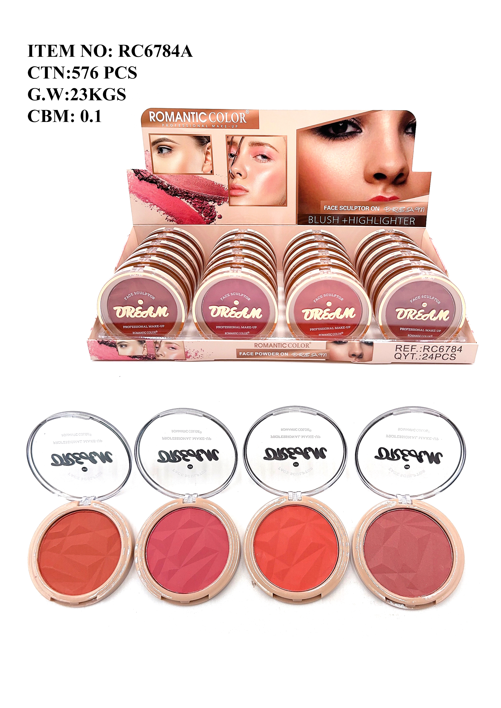 ROMANTIC COLOR DRIAM|ROMANTIC COLOR BLUSH&CONTOUR