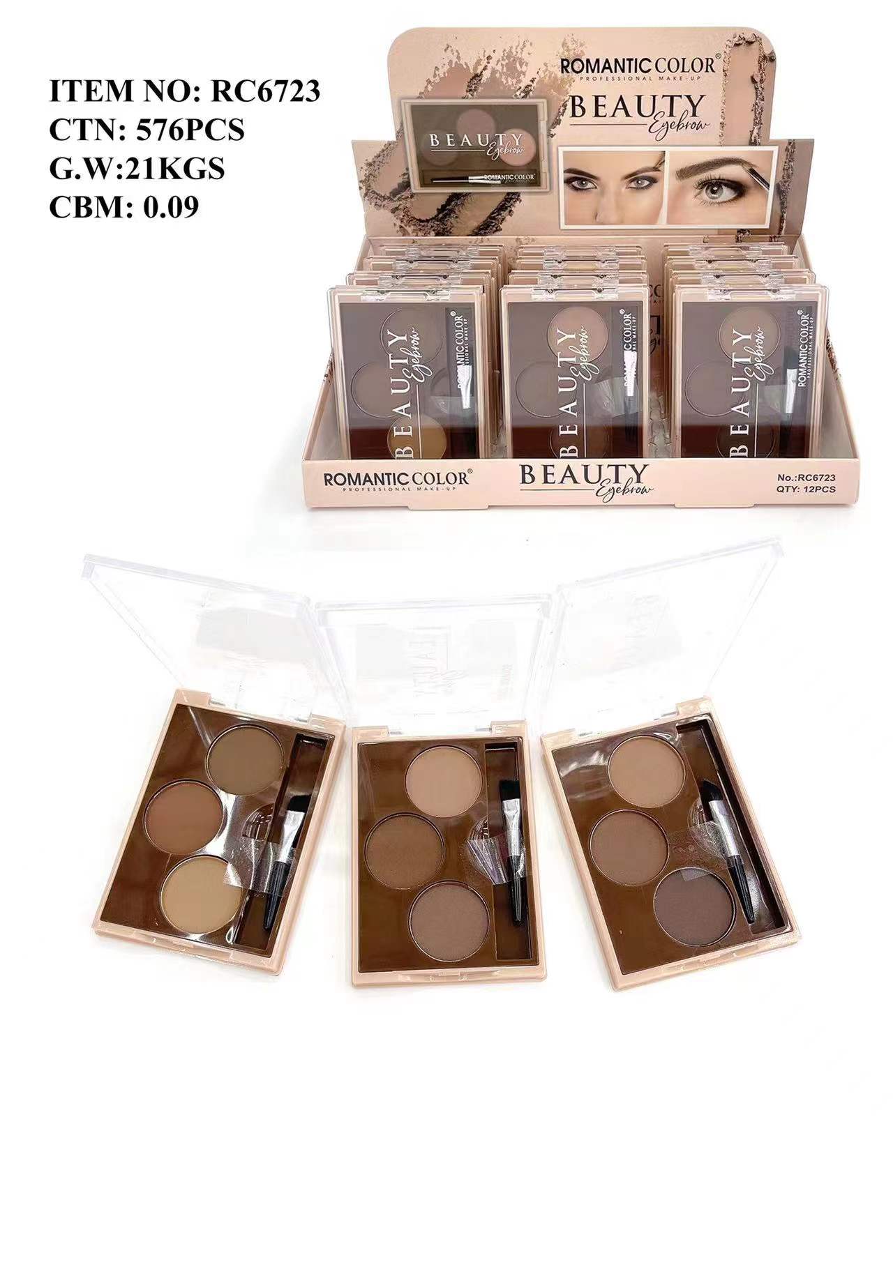 ROMANTIC COLOR BEATY EYEBROW POWDER KIT