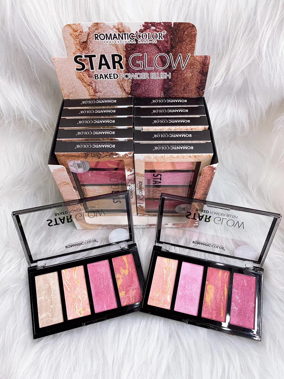 ROMANTIC COLOR STAR GLOW BLUSH|4 COLORS BLUSH&CONTOUR